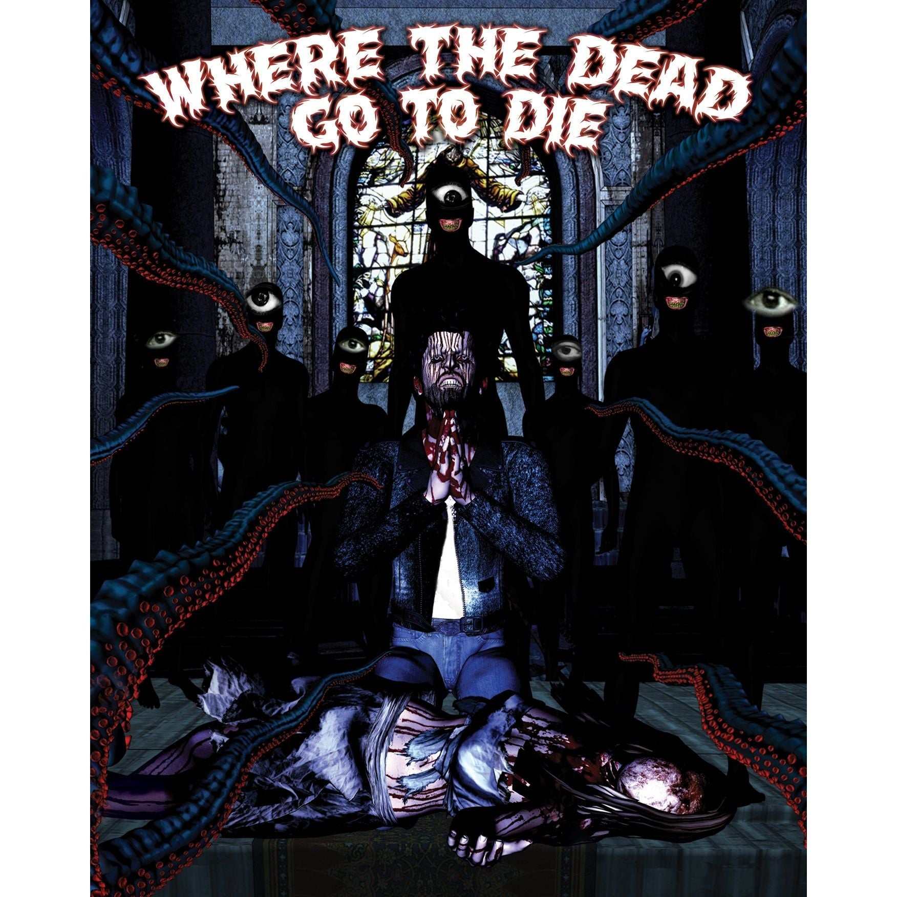 Where The Dead Go To Die Blu-Ray (Mountain Oddities Home Video) w/ Slipcover