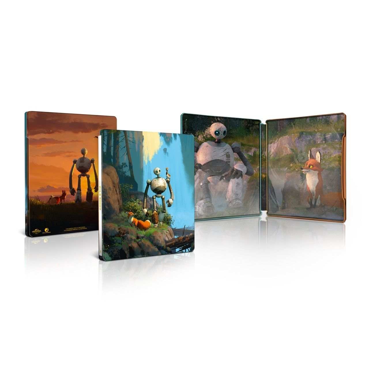Wild Robot Ultimate Collectors Edition Steelbook 4K Ultra HD + Blu-Ray [REGION FREE] - Image 3