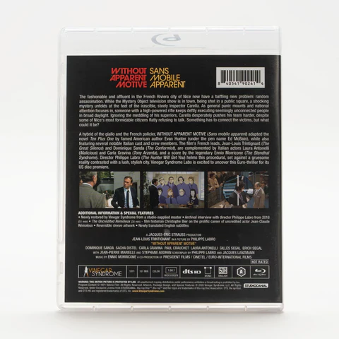 Without Apparent Motive Blu-Ray w/ Limited Edition Slipcover (Vinegar Syndrome Labs (VSL)) - Image 5