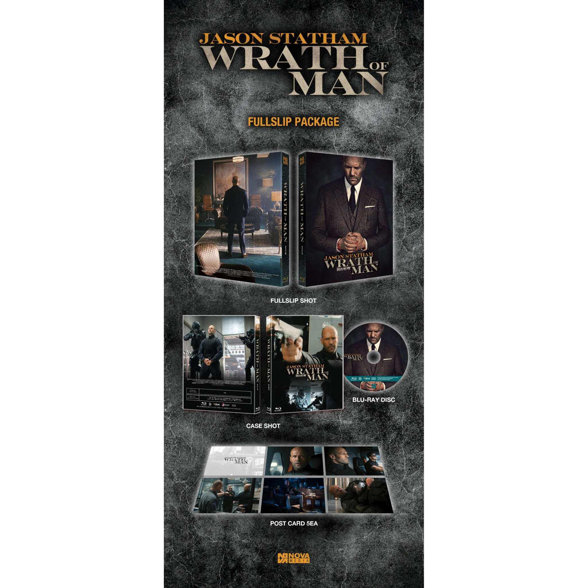 Wrath of Man Blu-Ray Numbered Limited Edition Full Slip + Post Cards (Nova Media) - Image 2