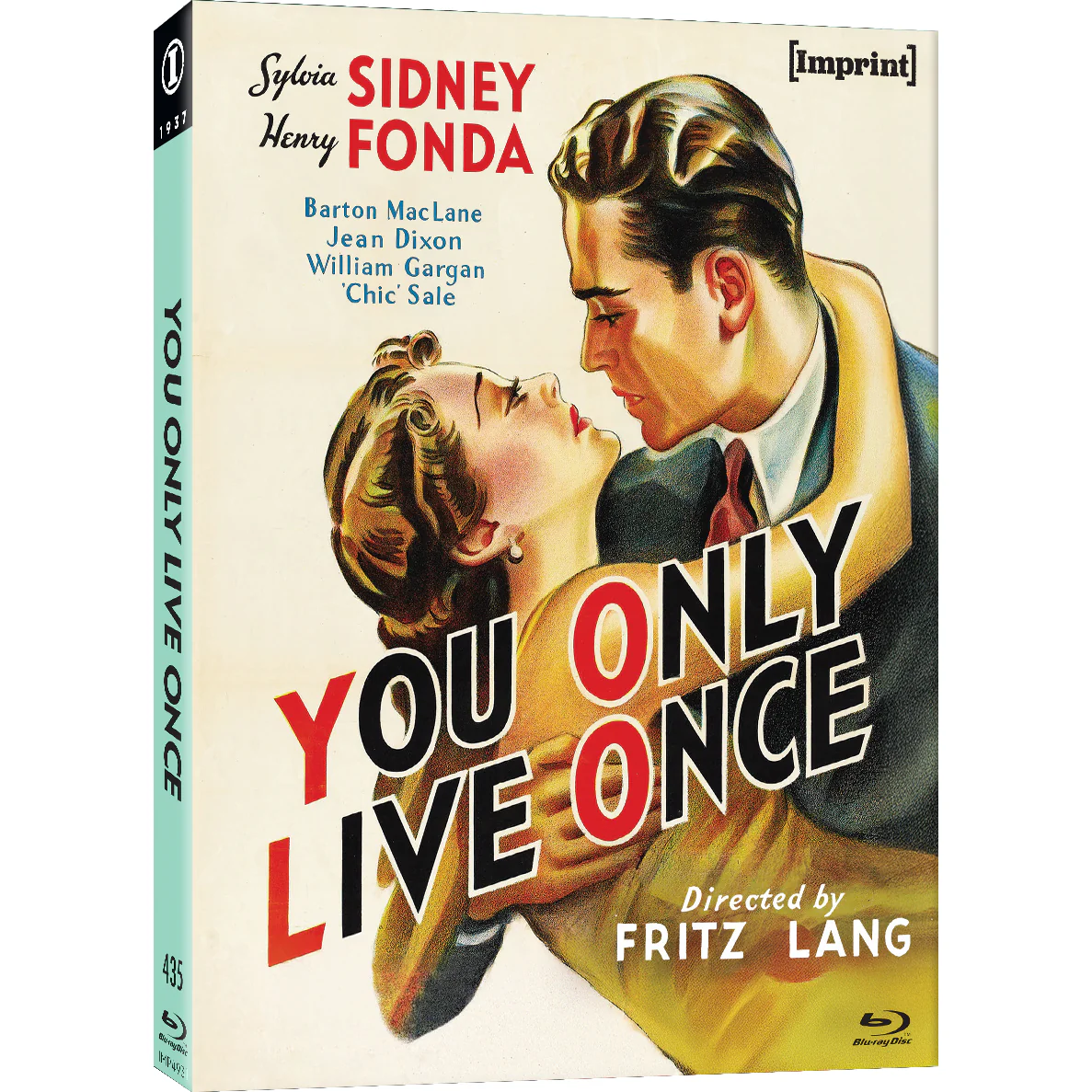 You Only Live Once (1937) Blu-ray w/ Limited Edition Slipcover (Imprint Films) (REGION FREE) - Image 2