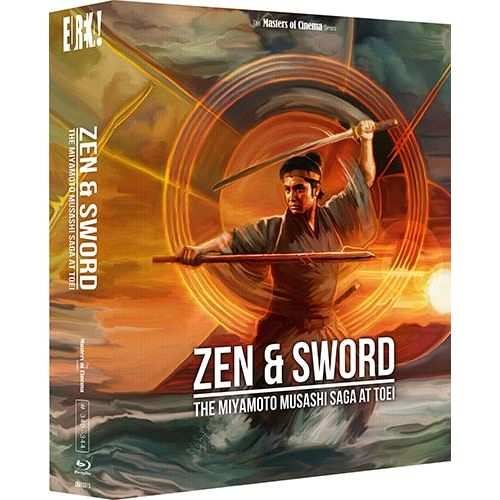 Zen and Sword - The Miyamoto Musashui Saga At Toei Limited Edition Blu-Ray Hardcase Box Set (Eureka! UK) [REGION B]
