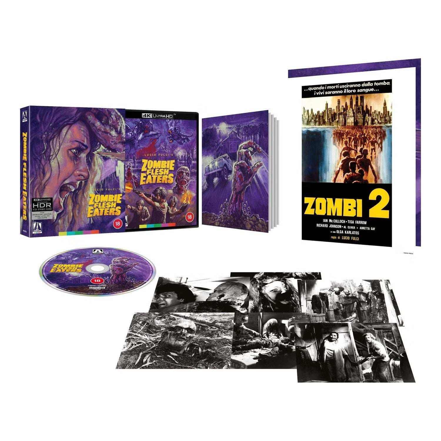 Zombie Flesh Eaters Limited Edition 4K Ultra HD w/ Slipcase + Extras - Image 2